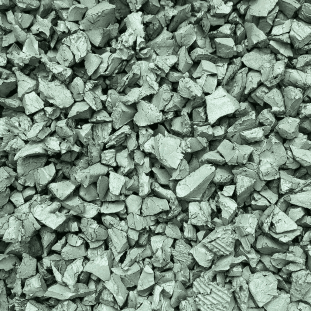 Premium Green Rubber Chippings 410mm Resins R Us Suppliers of