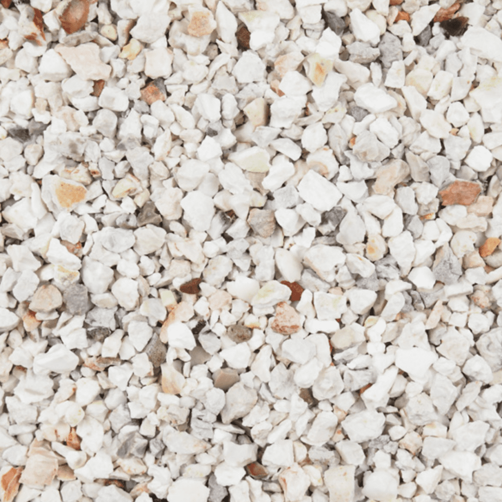 White Calcined Flint 3-8mm Pebbledash - Resins R Us || Resin-Bound ...